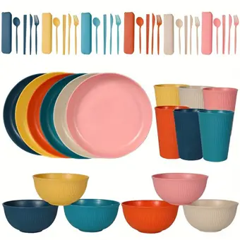 Camping plates and bowls